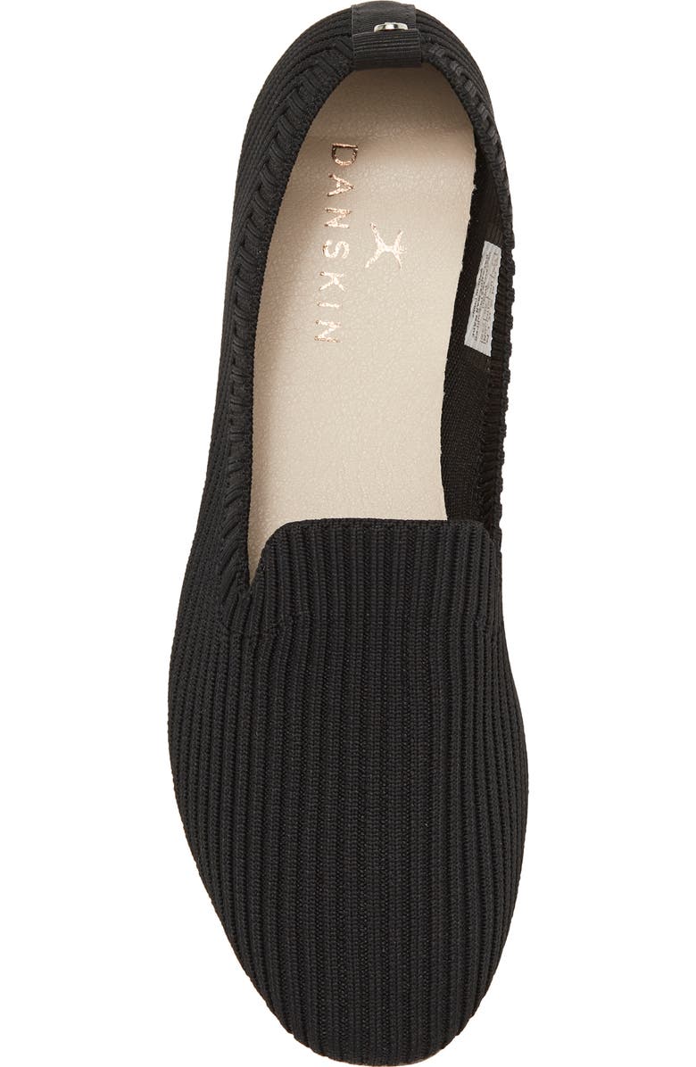 Danskin Ribbed Smoking Loafer, Alternate, color,