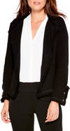 NIC+ZOE Fringe Mix Knit Jacket