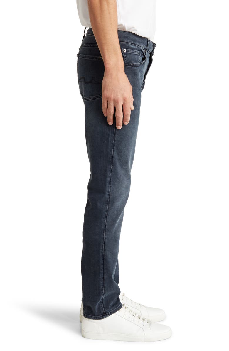 7 For All Mankind Slimmy Squiggle Slim Fit Tapered Jeans, Alternate, color, Mentor