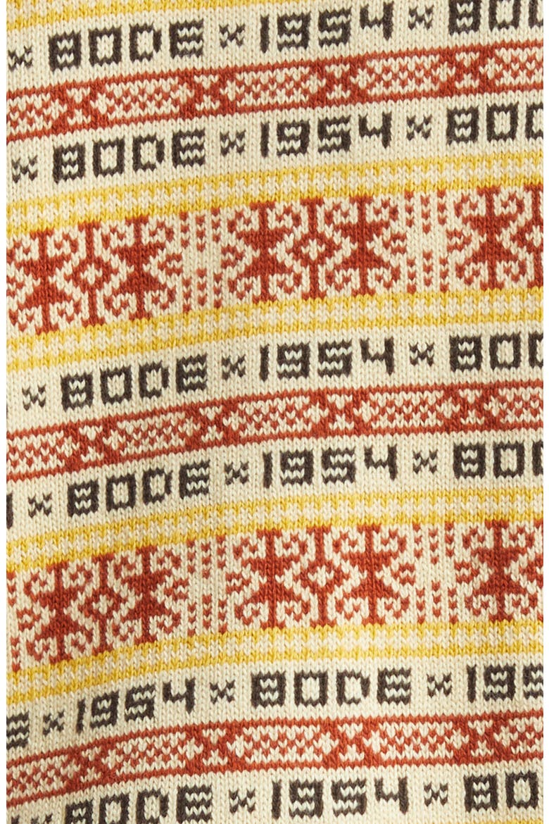 Marzipan Fair Isle Wool Cardigan, Alternate, color, BEIGE MULTI