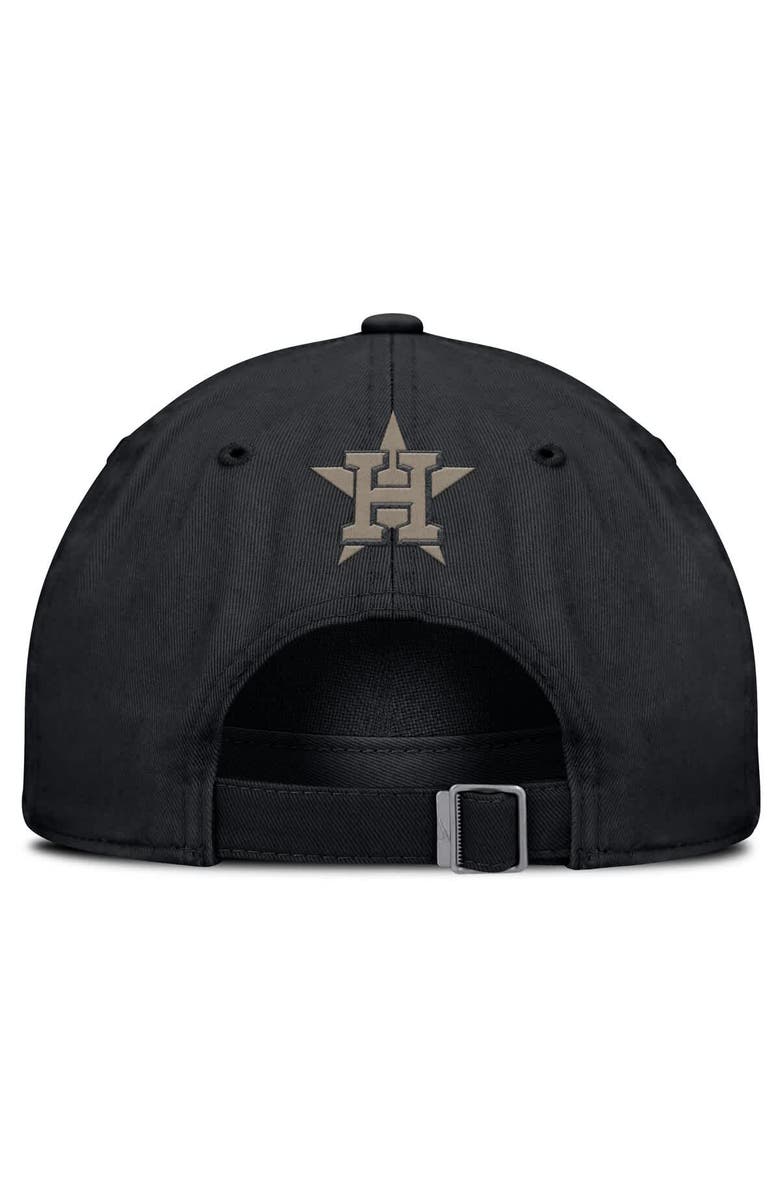 Nike Men's Nike Black Houston Astros Camo Pack Club Adjustable Hat, Alternate, color, Black