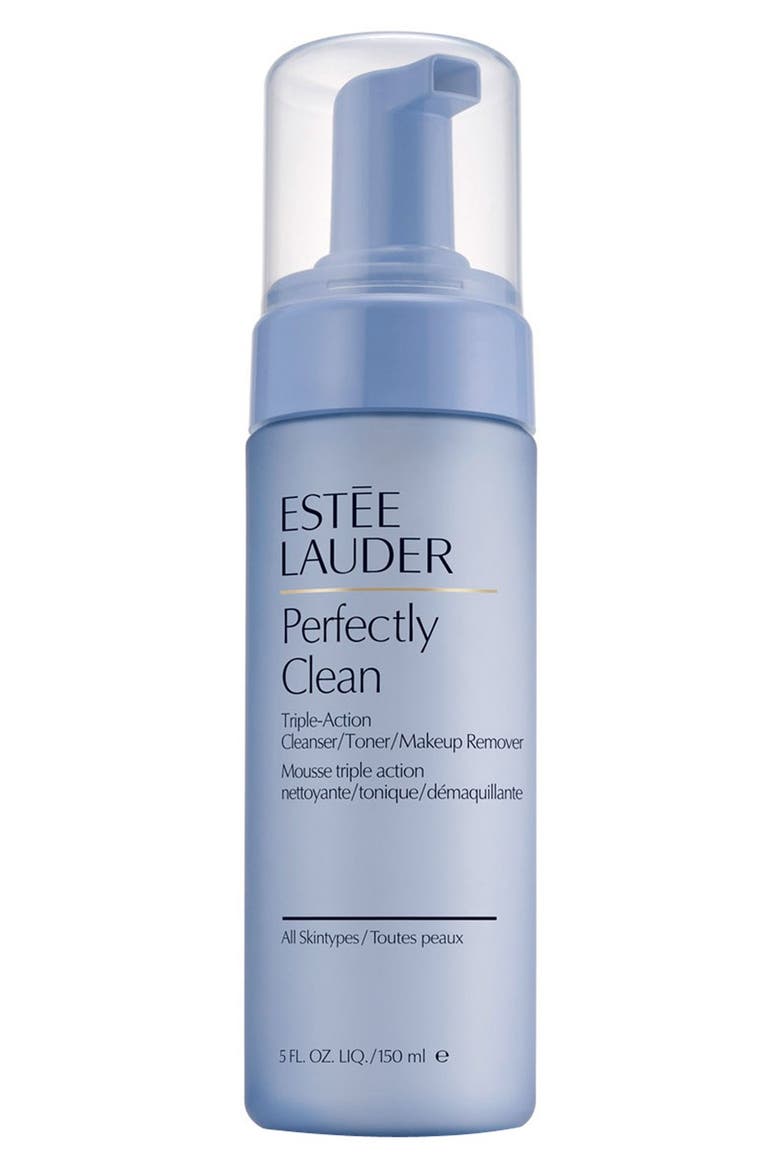 Perfectly Clean Triple-Action Cleanser/Toner/Makeup Remover, Main, color, NO COLOR