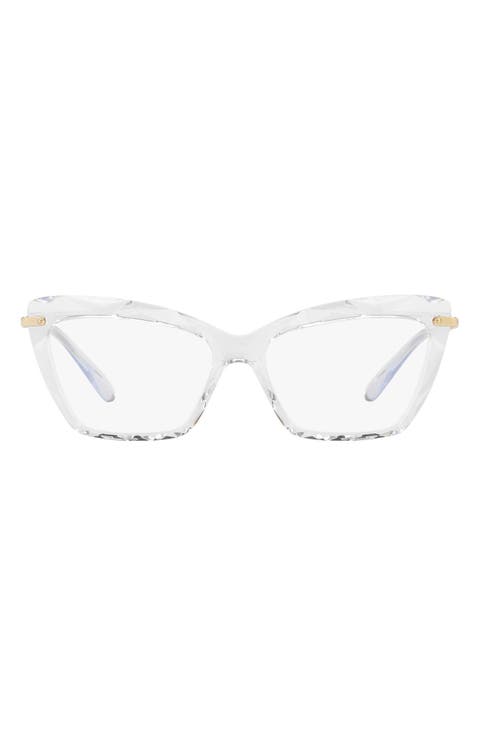 53mm Cat Eye Optical Glasses