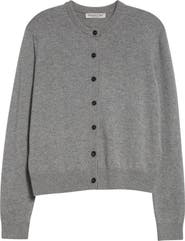 Johnstons of Elgin Classic Cashmere Crewneck Cardigan