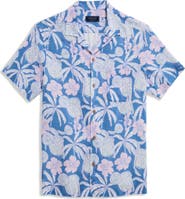 vineyard vines Palm-Arita Linen Blend Camp Shirt