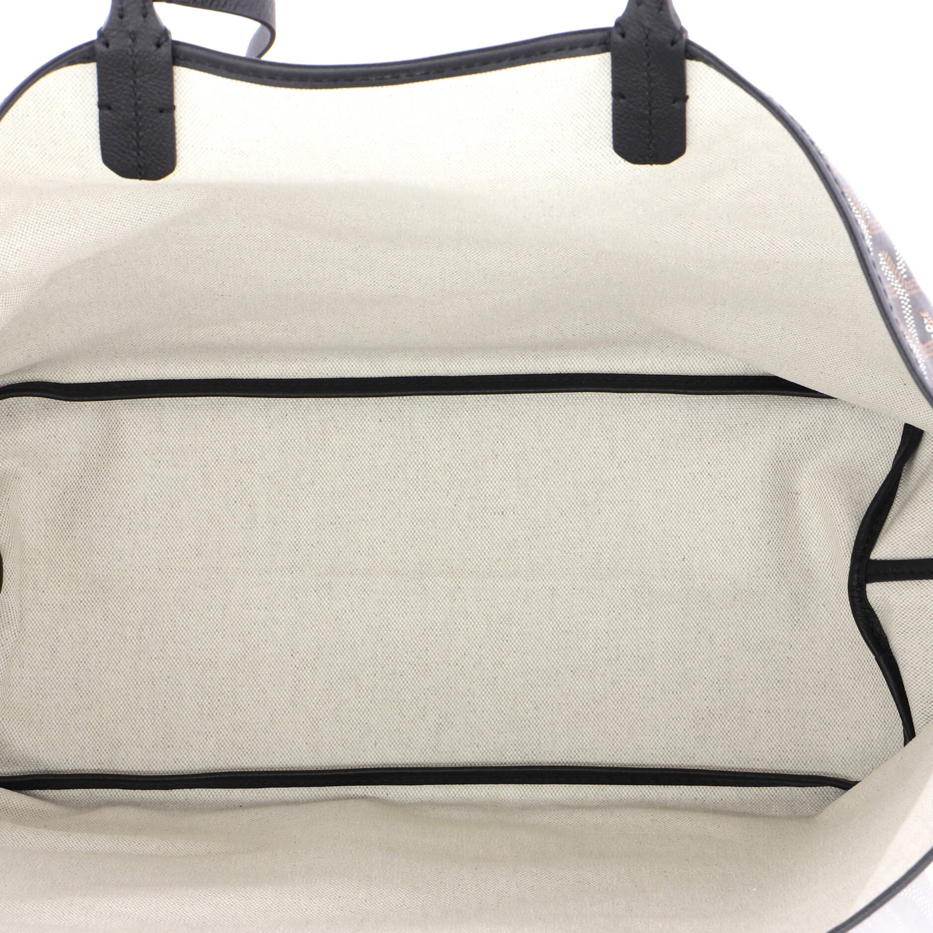 Pre-Owned Goyard Saint Louis Tote Coated Canvas PM, Alternate, color, Black