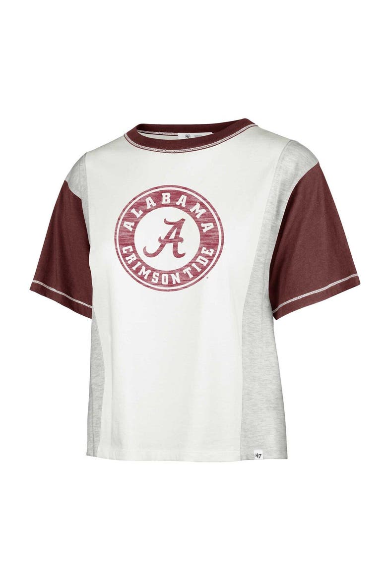Woman's '47 White Alabama Crimson Tide Premier Tilda Tee, Alternate, color, White