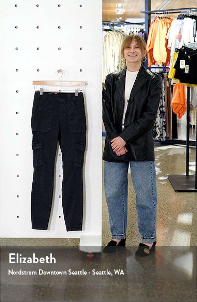 Stretch Twill Ankle Cargo Pants, sales video thumbnail