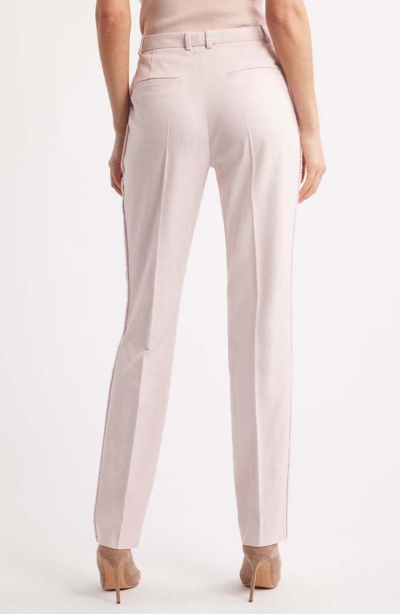 BOSS Tanya Straight Leg Pants, Alternate, color, Crystal Melange