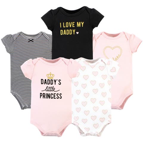 Cotton Bodysuits 5-Pack (Baby)