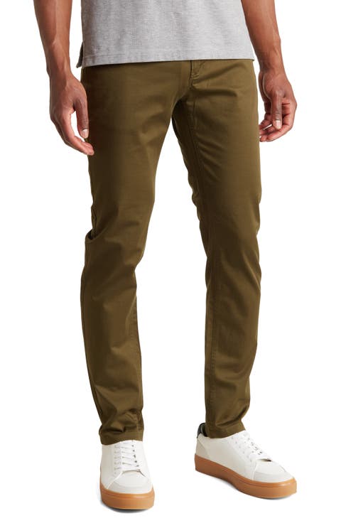 Slim Fit Cotton Stretch Chino Pants