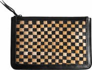 ABLE Nesmia Basketweave Clutch