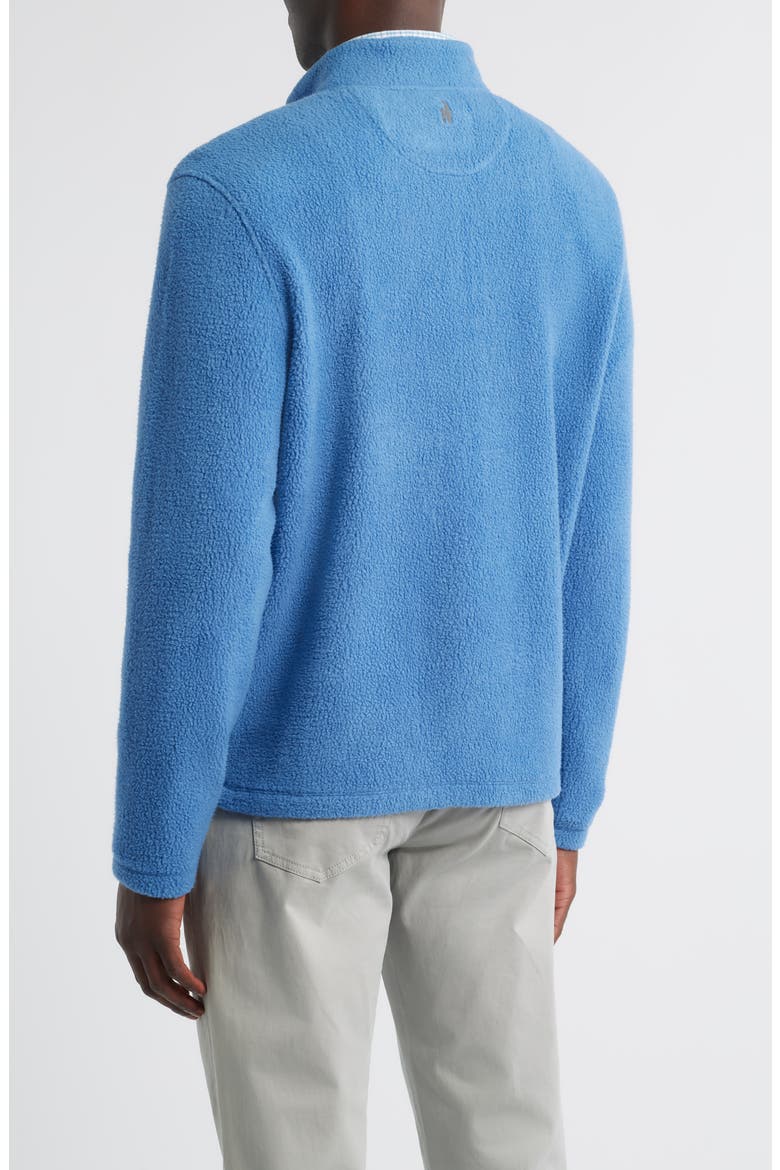 Dion Fleece Half Zip Pullover, Alternate, color, RIVERSIDE