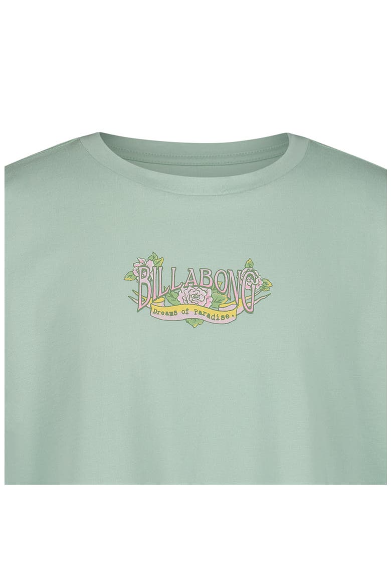Kids' Dreams of Paradise Graphic T-Shirt, Alternate, color, IVORY/ GREEN