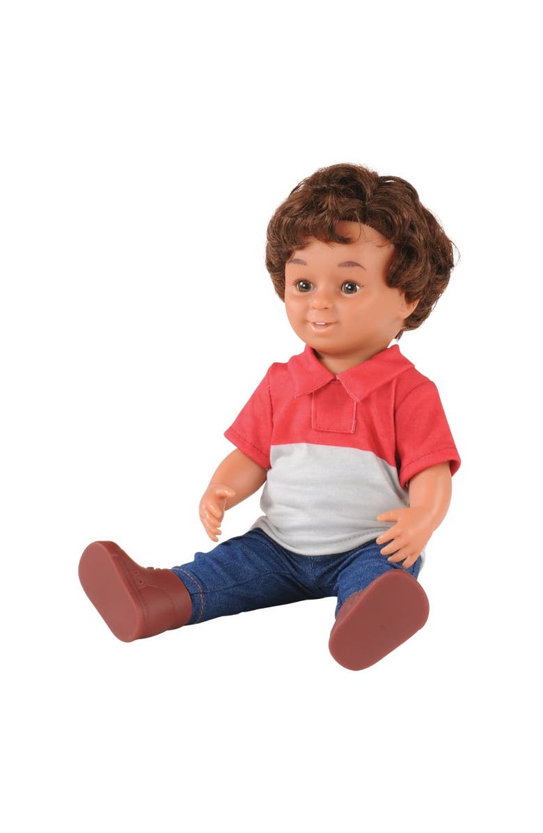 Kaplan Early Learning Company 13" Multiethnic Doll - Hispanic Boy, Alternate, color, Multicolored