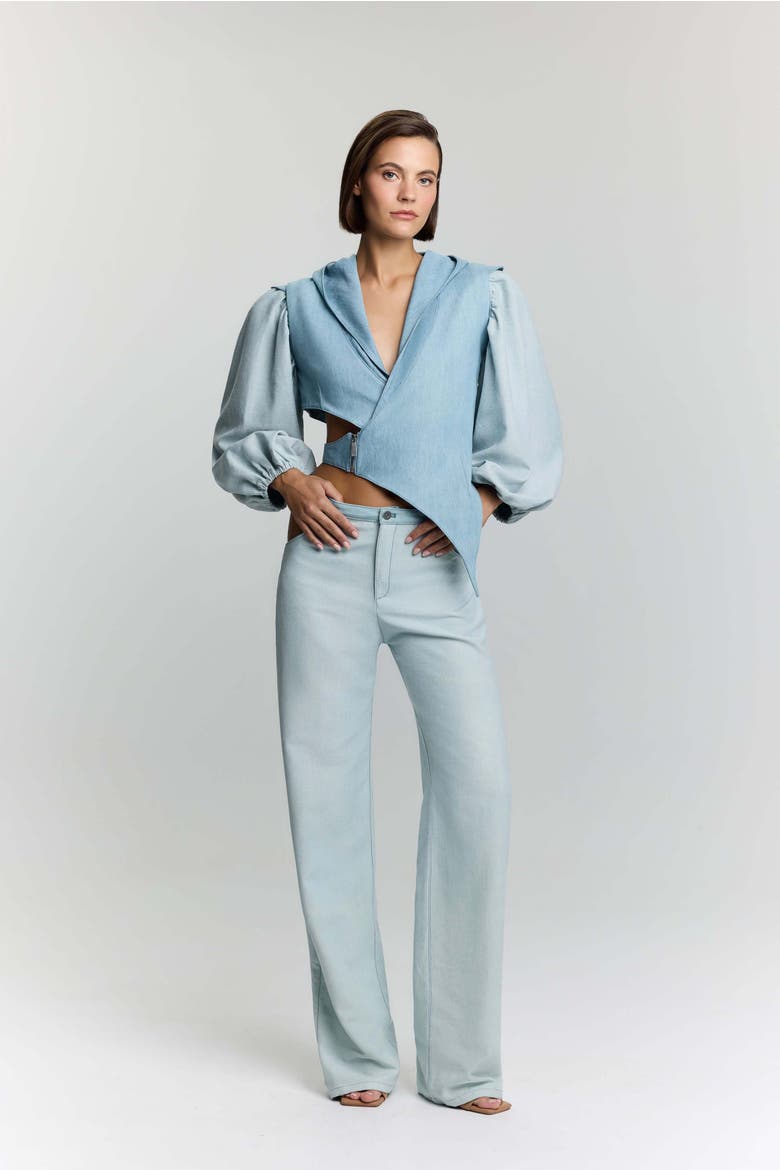 Belinda Denim Jean, Alternate, color, Ice Blue
