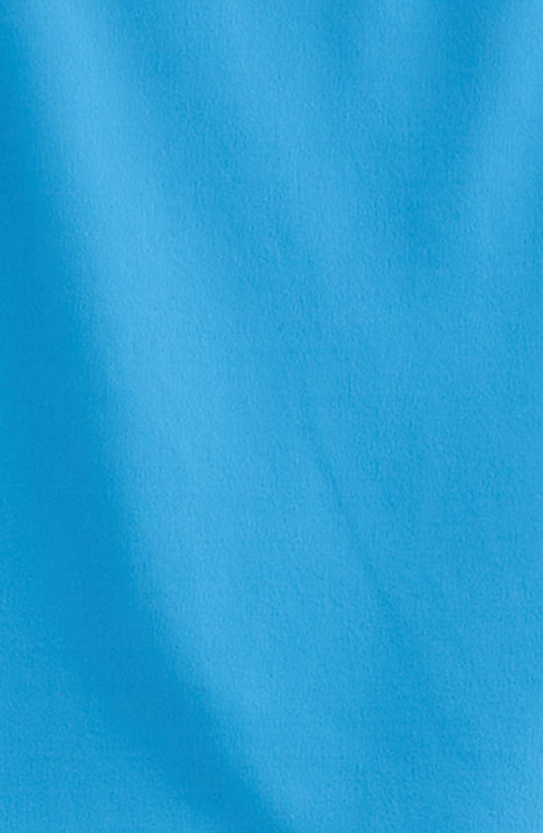 Zella Girl Kids' Earn Your Stripes Crop Tank & Leggings Set, Alternate, color, Blue Maya