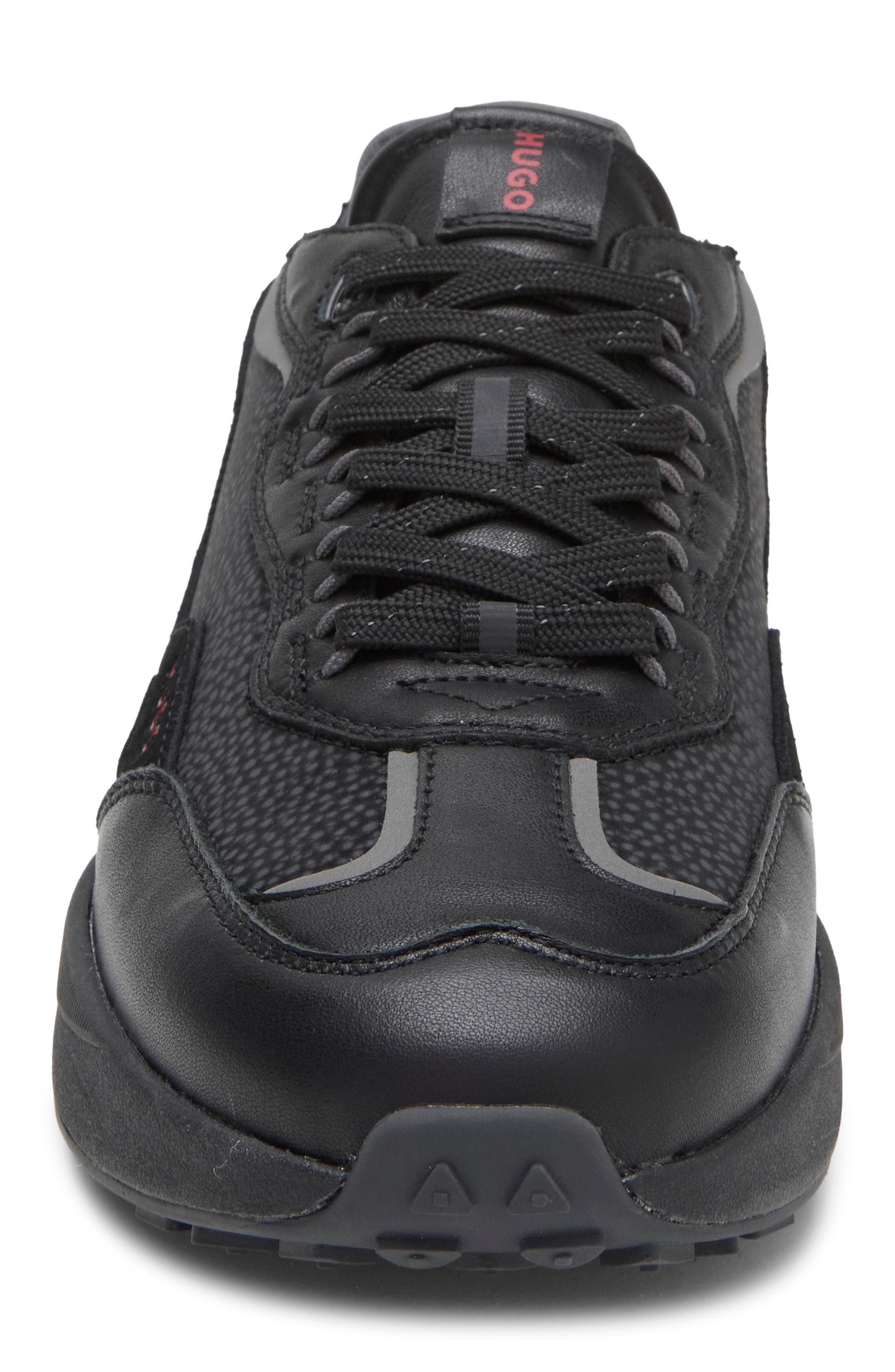 Kane Running Sneaker, Alternate, color, BLACK