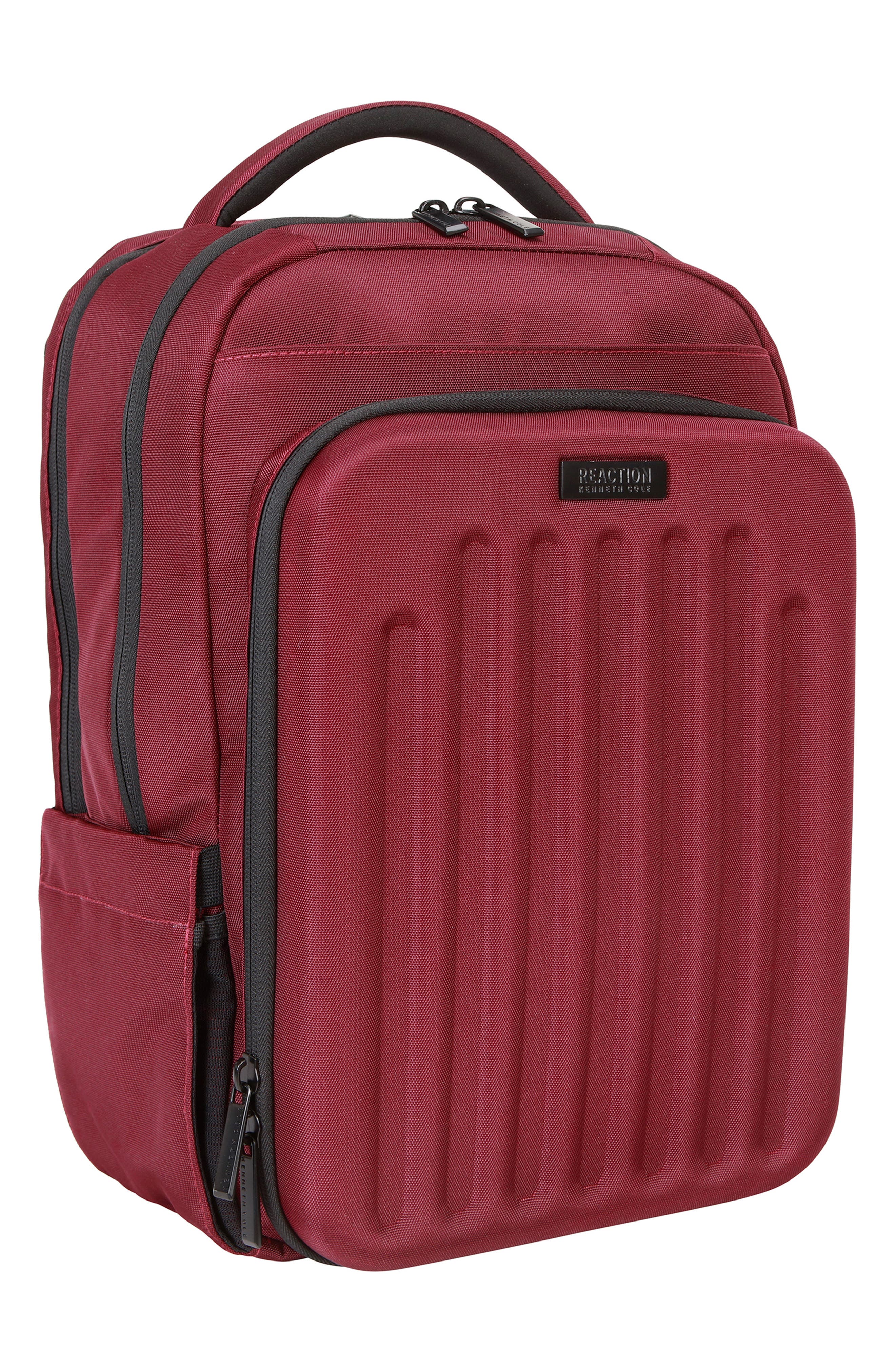 The Venturer Twill Backpack, Alternate, color, WINE