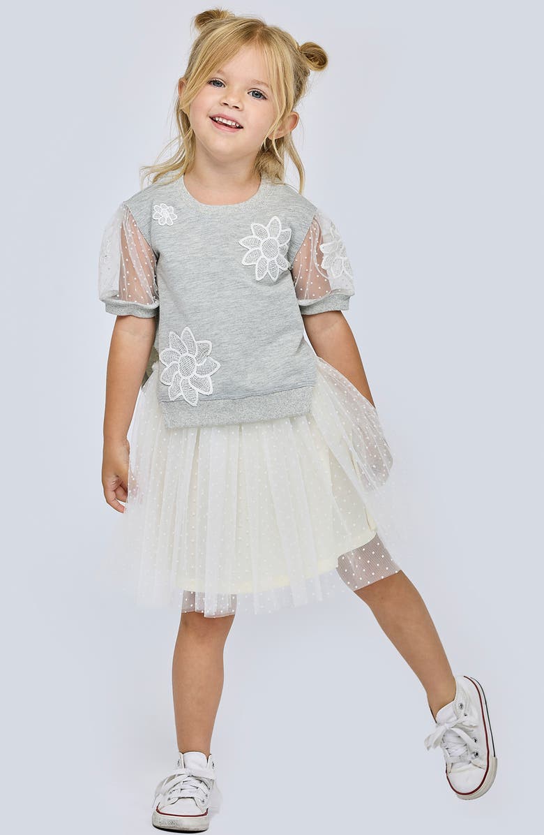 Baby Sara Kids' Twofer Dress, Alternate, color, 