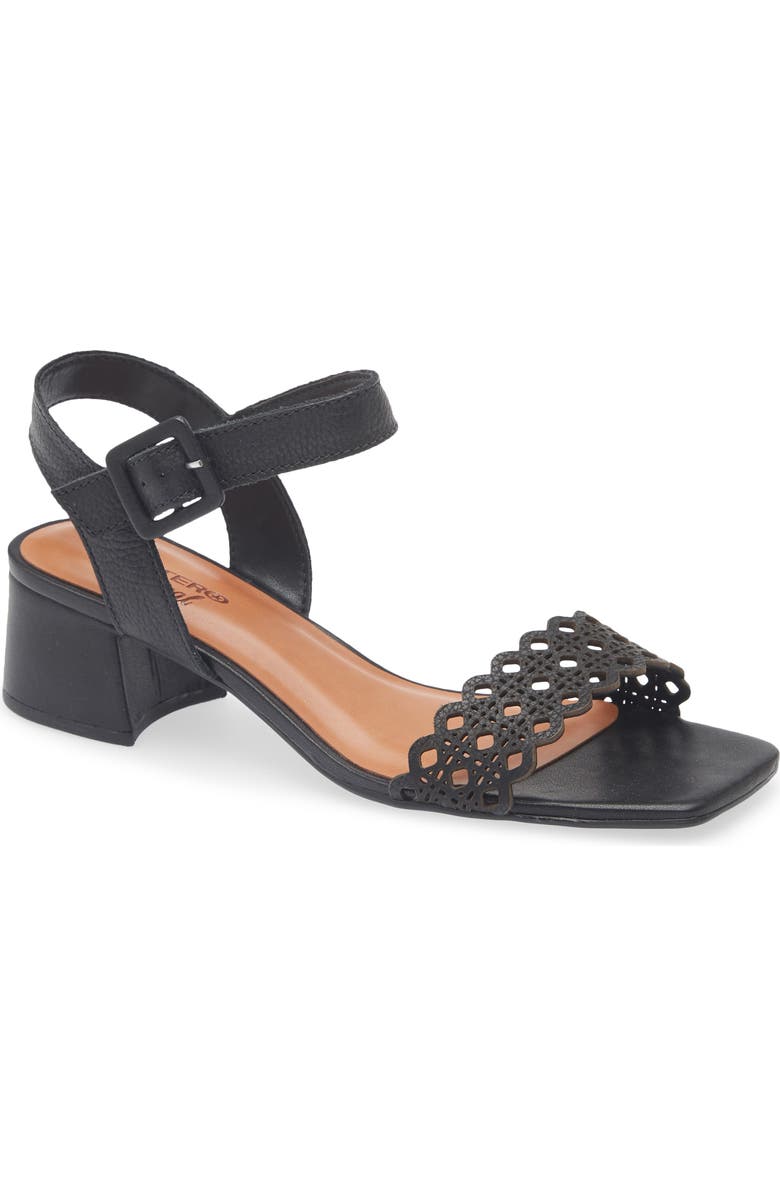 Bottero Catia Ankle Strap Sandal, Main, color, Preto