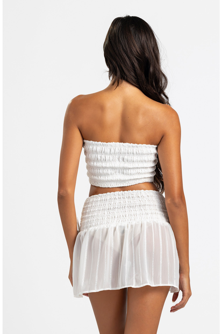 Remi Tube Top, Alternate, color, White