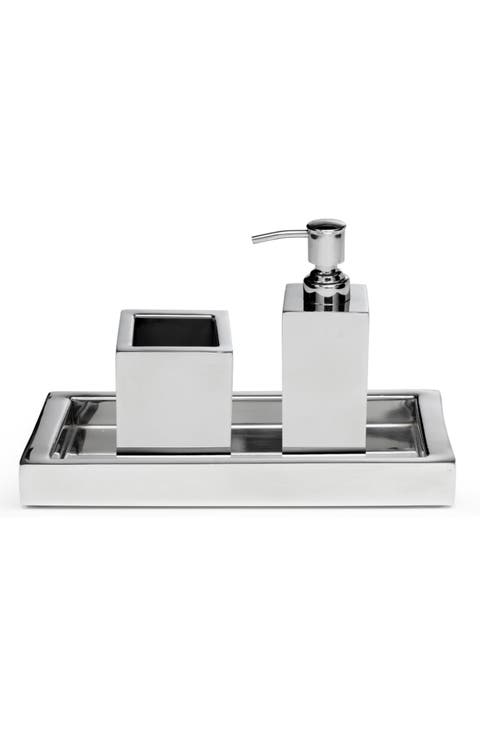 Modern Shiny 3-Piece Bathroom Set