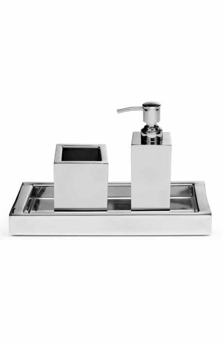 ROSELLI TRADING COMPANY Modern Shiny 3-Piece Bathroom Set