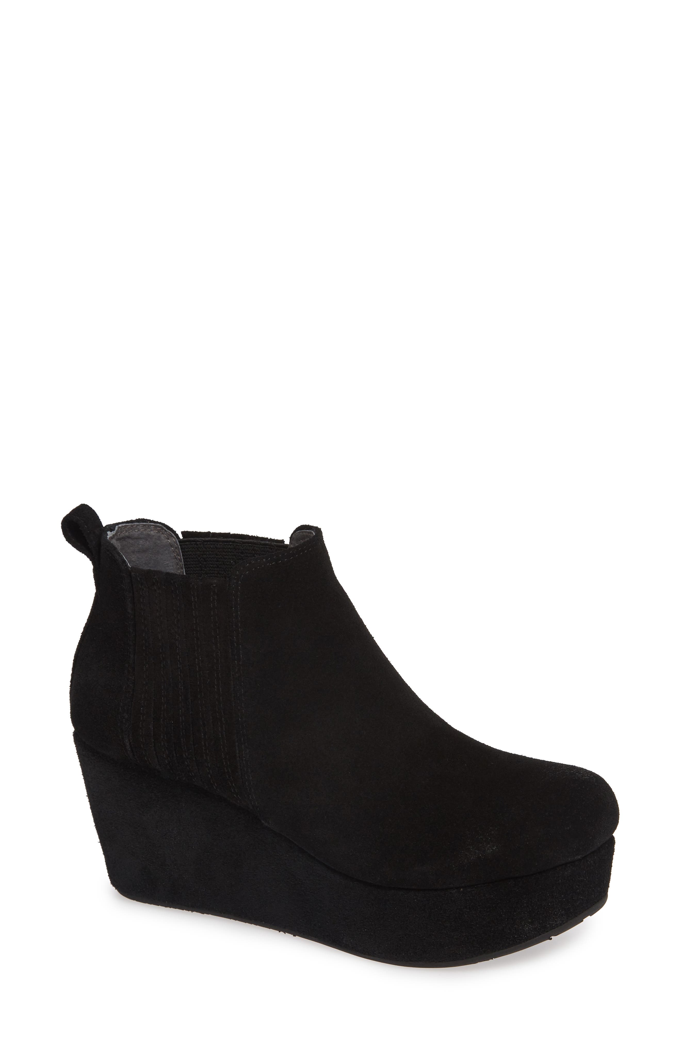Chocolat Blu Walden Wedge Bootie, Main, color, 