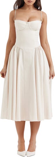 house of cb flare dress Milly main image 0