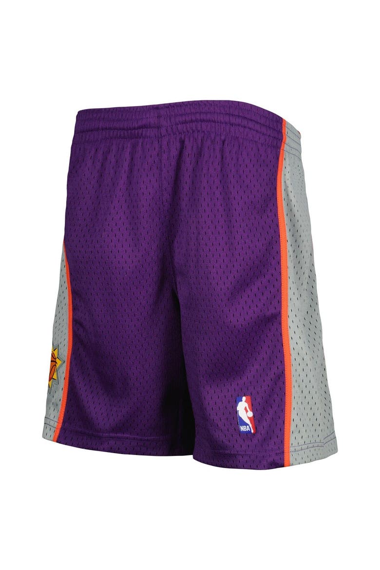 Youth Mitchell & Ness Purple Phoenix Suns 1991-92 Hardwood Classics Swingman Shorts, Alternate, color, Purple