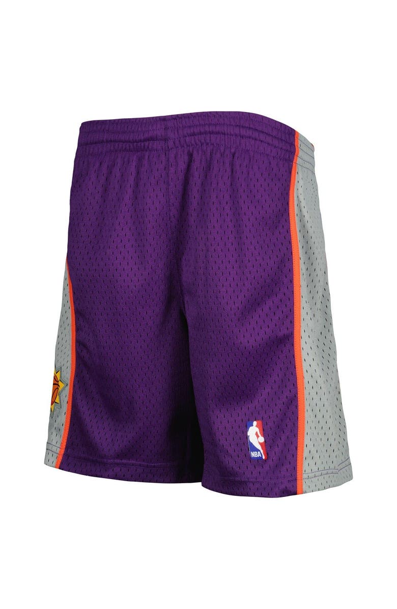 Mitchell & Ness Youth Mitchell & Ness Purple Phoenix Suns 1991-92 Hardwood Classics Swingman Shorts, Alternate, color, Purple