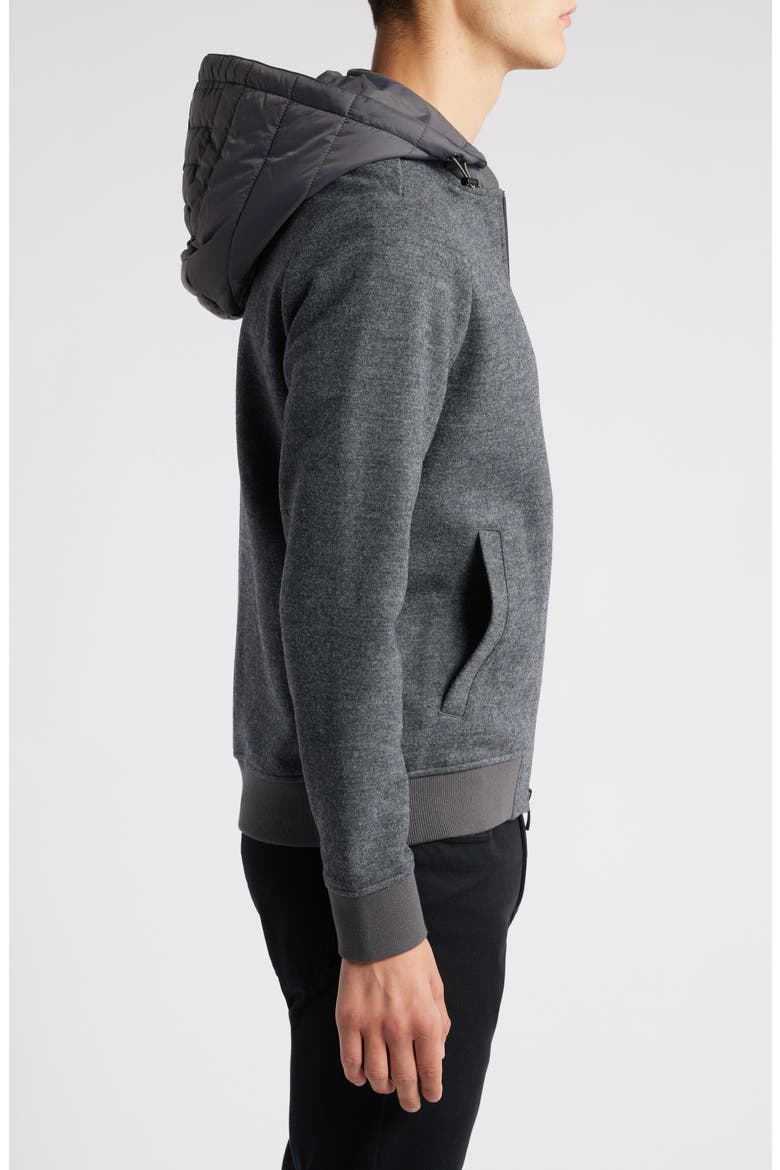 Laureate BB Hooded Jacket, Alternate, color, GREY