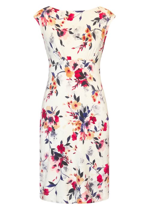 Alie Street London Pippa Shift Dress In Burgundy