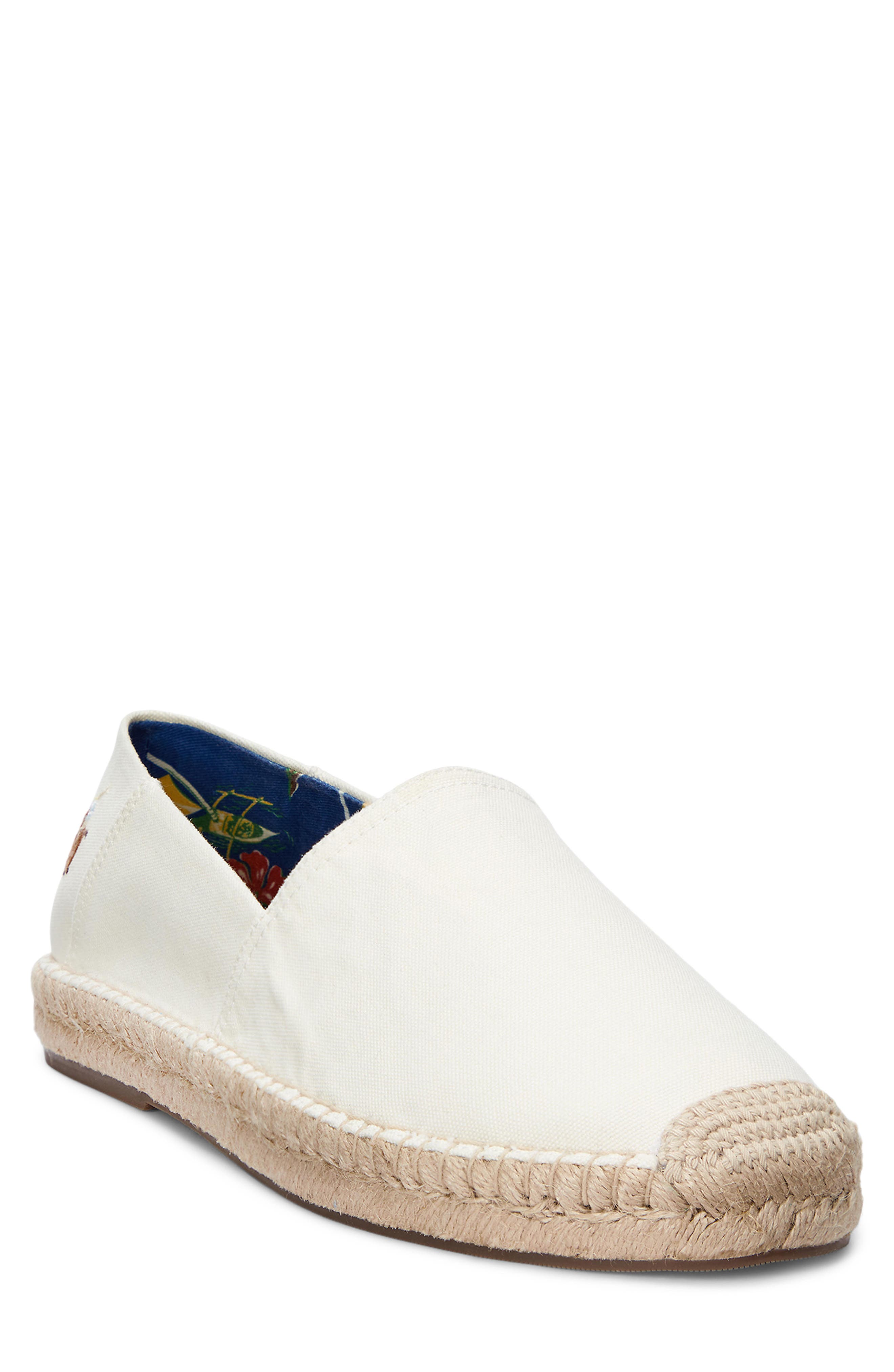 Ralph Lauren Cevio Espadrille Slip-On Shoe, Main, color, 