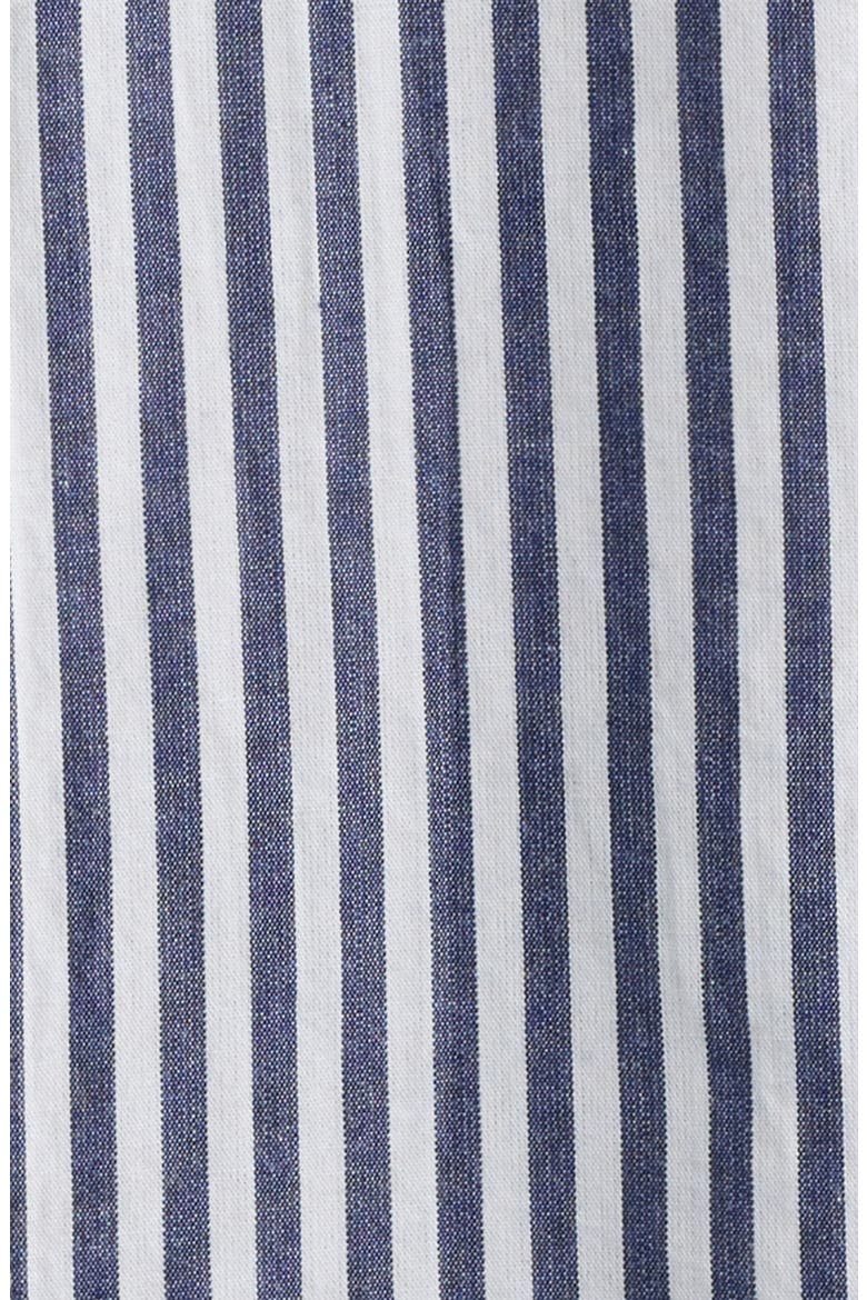 Waiter Stripe Poplin Button-Up shirt, Alternate, color, ROYAL