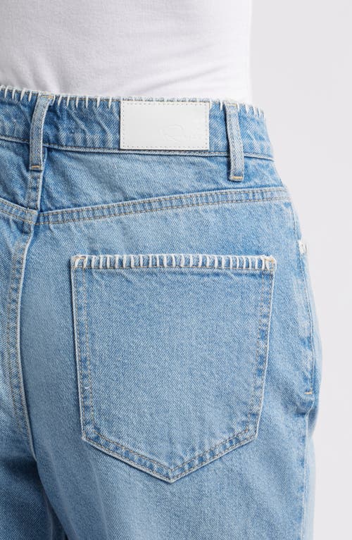 Rails Getty High Waist Crop Wide Leg Jeans In Harbor