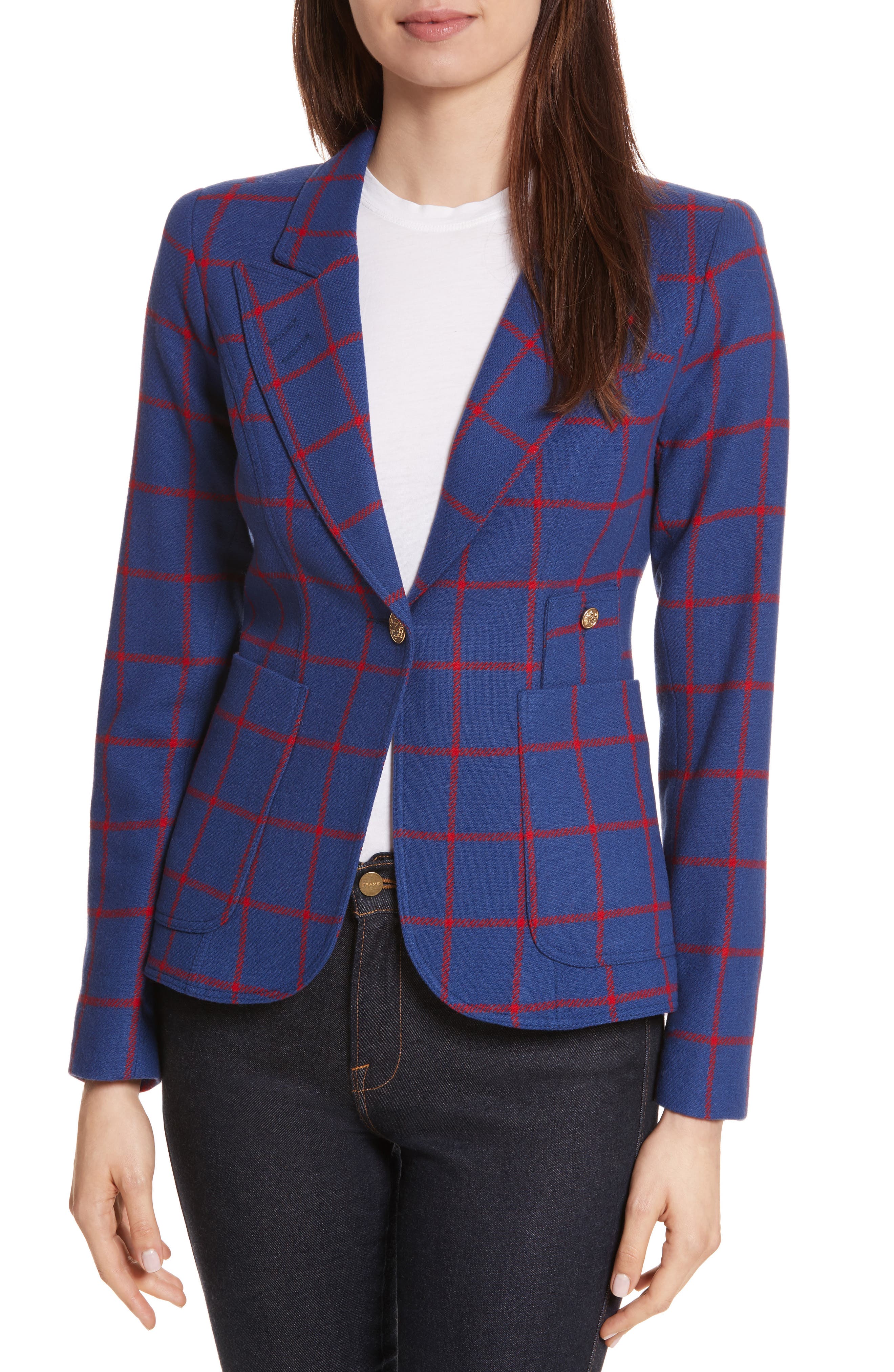 Smythe Duchess Patch Pocket Blazer (Women) | Nordstromrack