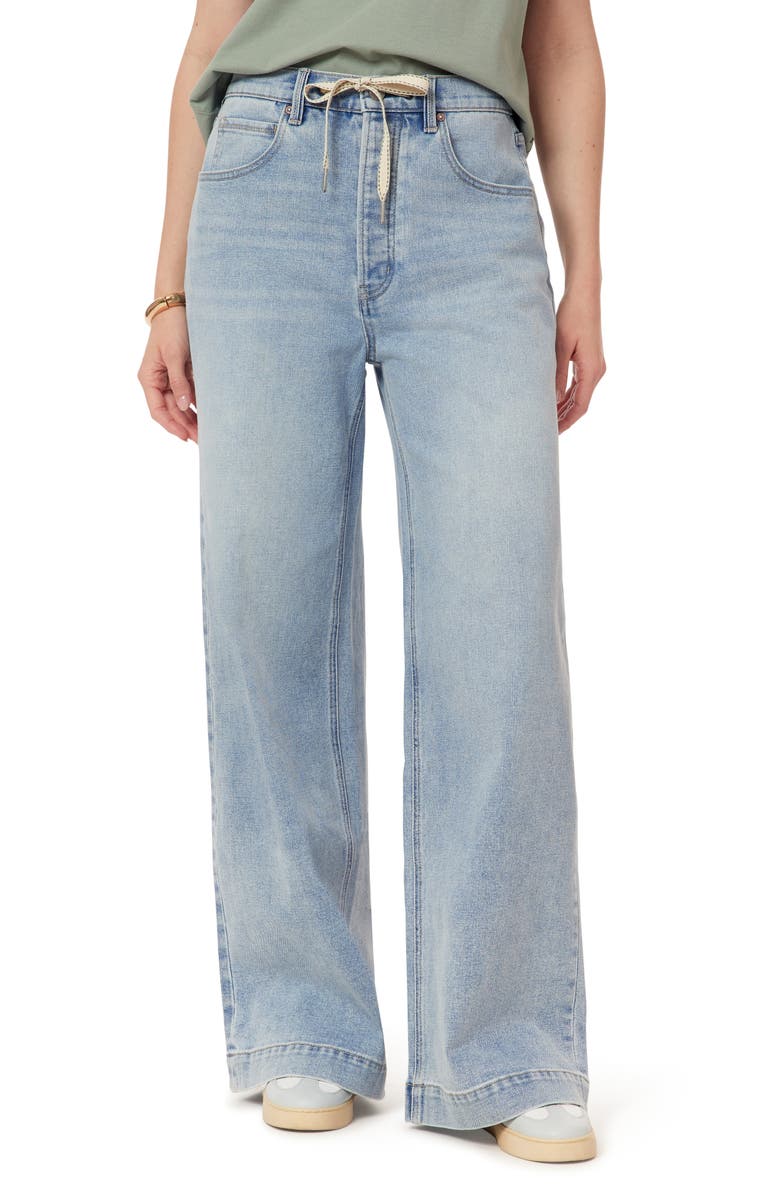 Scotch & Soda Drawstring Wide Leg Jeans, Alternate, color, Naples