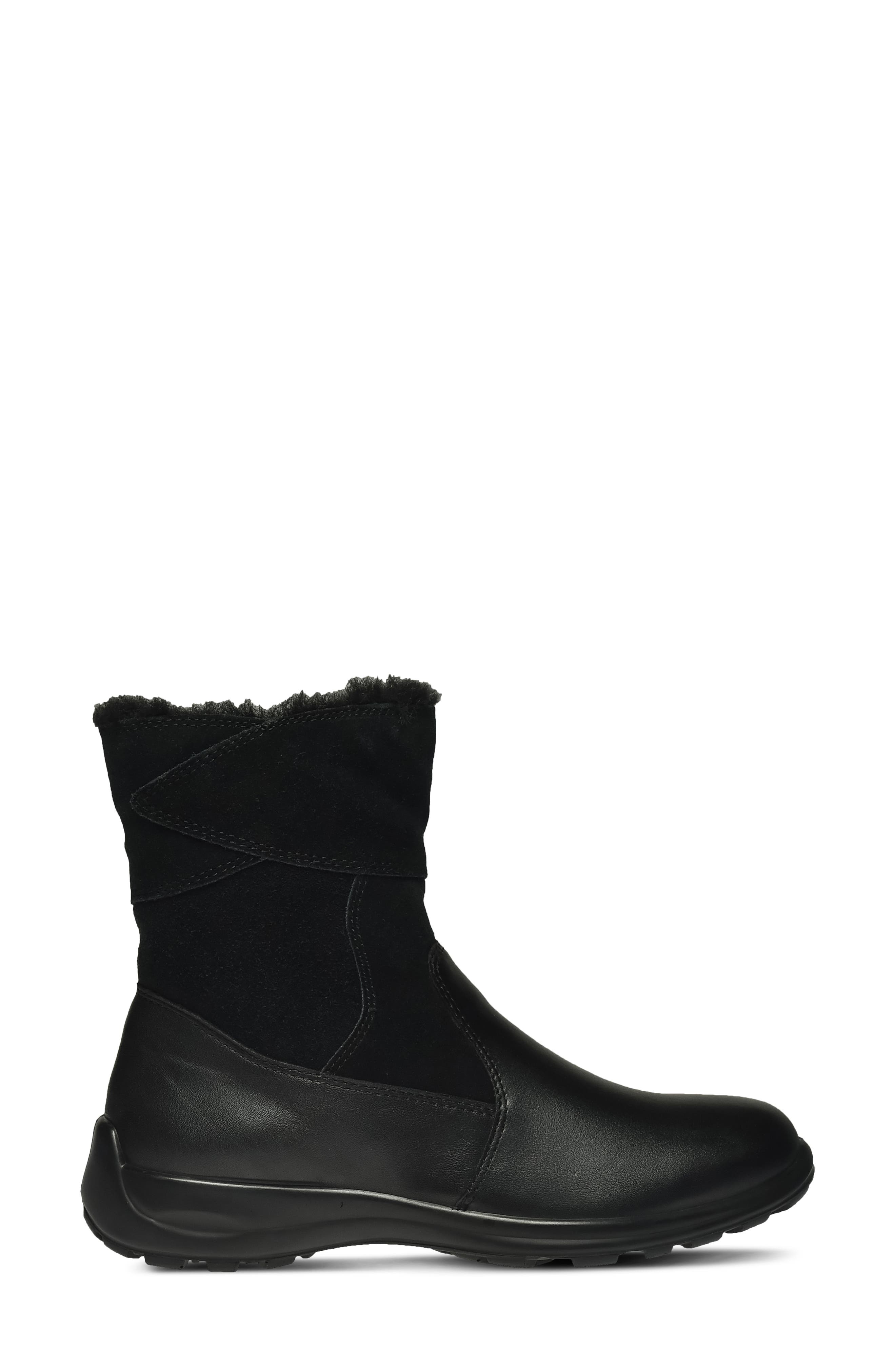 Fabrice Waterproof Boot, Alternate, color, BLACK
