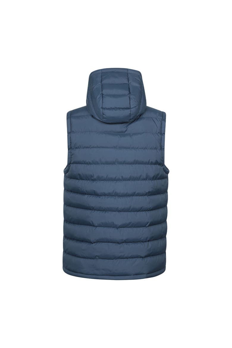 Seasons Hooded Padded Vest, Alternate, color, Navy