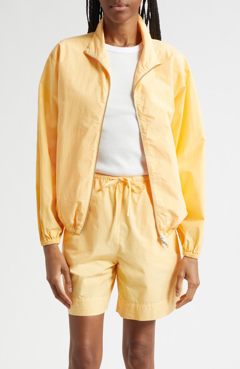 LESET Kyoto Cotton Windbreaker, Main, color, Zest