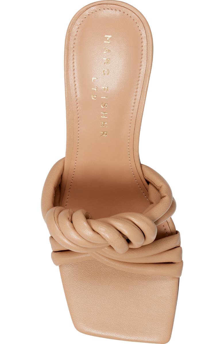 Marc Fisher LTD Dru Slide Sandal, Alternate, color, Medium Natural