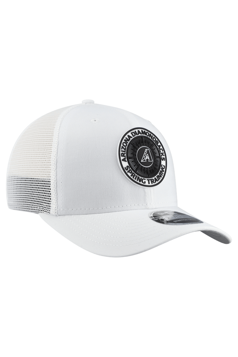 Men's New Era  White Arizona Diamondbacks 2026 Spring Training Fan Pack 9SEVENTY Adjustable Trucker Hat, Alternate, color, White