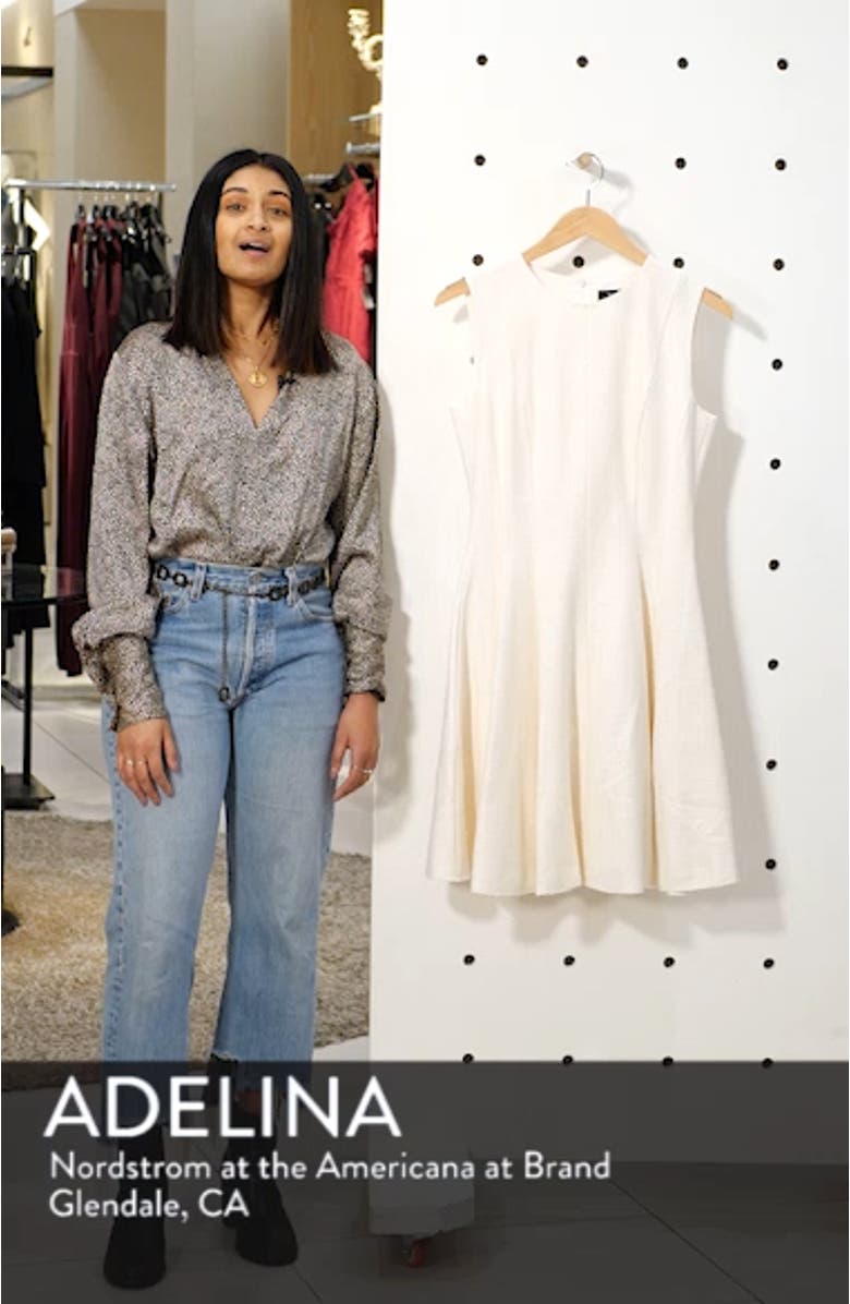 Canvas Fit & Flare Dress, sales video thumbnail