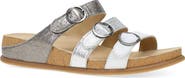 Dansko Campbell Platform Wedge Slide Sandal