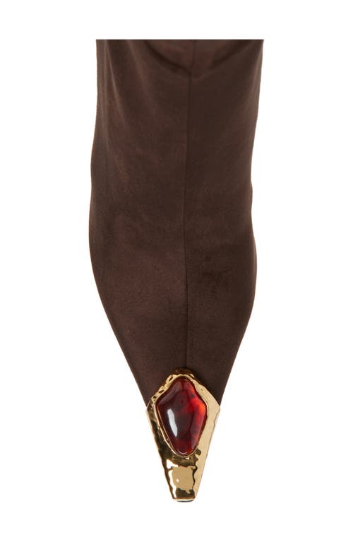 Jeffrey Campbell The Stone Boot In Brown