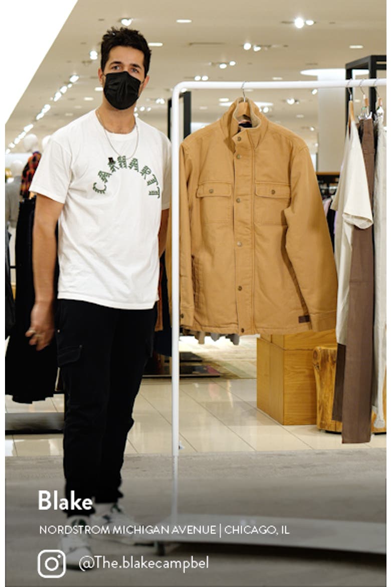 Cotton Canvas Chore Coat video