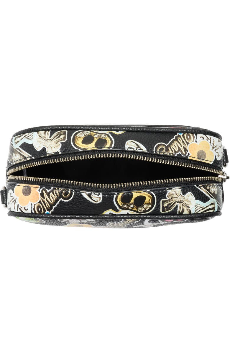 Marc Jacobs Sticker Bold Flash Camera Bag, Alternate, color, Black Multi