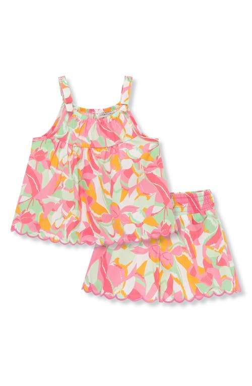Habitual Kids Kids' Floral Scalloped Tank & Shorts Set in Print  product